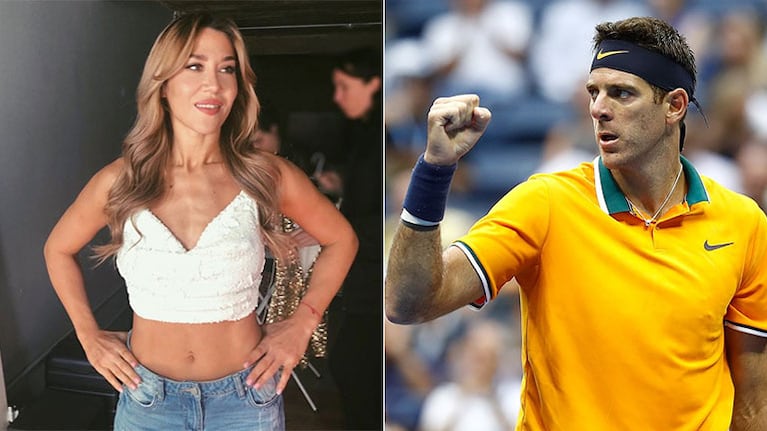 El irónico tweet de Jimena Barón, antes del comienzo de la final de Juan Martín del Potro en el US Open