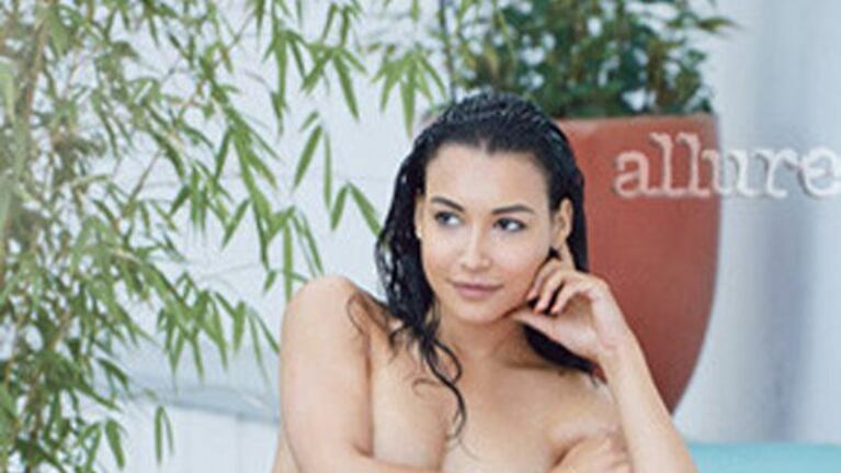 El jugado desnudo de Naya Rivera, la actriz de Glee. (Foto: Web)