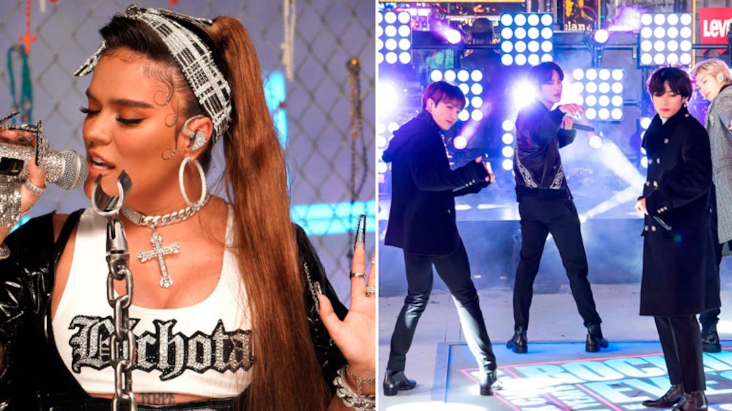 El K-Pop de BTS y el poder latino de Karol G triunfan en los Europe Music Awards de MTV