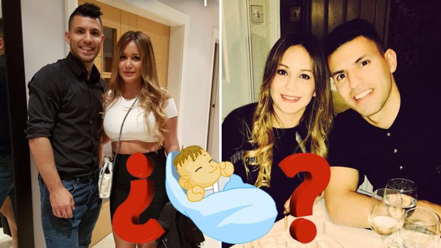 El Kun Agüero y La Princesita, ¿embarazados? (Foto: Twitter)