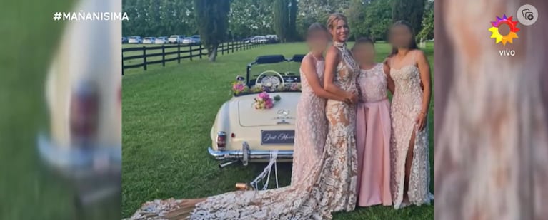 El letal gesto de Fabián Cubero y Mica Viciconte con una de las hijas de él por ir a la boda de Nicole Neumann