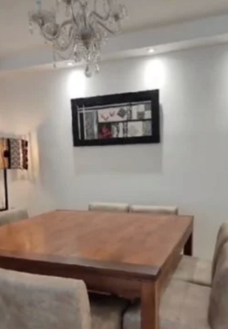 El living de Mauro. Foto: IG | mauro.szeta