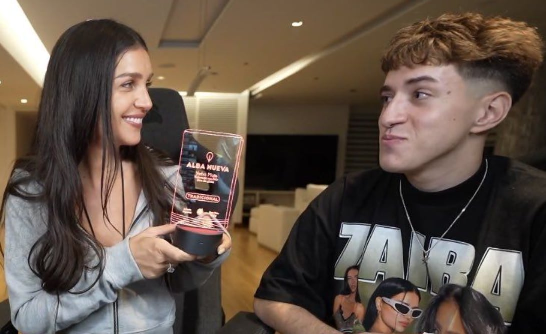 El llamativo coqueteo virtual de Zaira Nara con Santiago Bauleti | Créditos: captura streaming