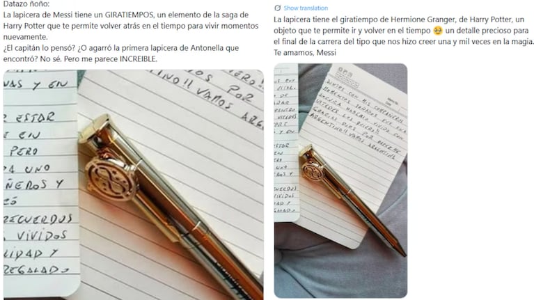 El llamativo detalle en la despedida de Lionel Messi que desató todo tipo de teorías: ¿qué significa?. CRÉDITO: Instagram