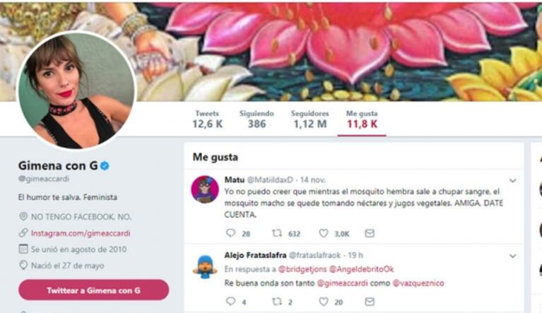 El llamativo "me gusta" de Gimena Accardi en medio del distanciamiento de la China Suárez