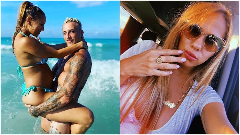 El llamativo mensaje de Barby Silenzi sobre el amor durante sus vacaciones con El Polaco (Fotos: Instagram)