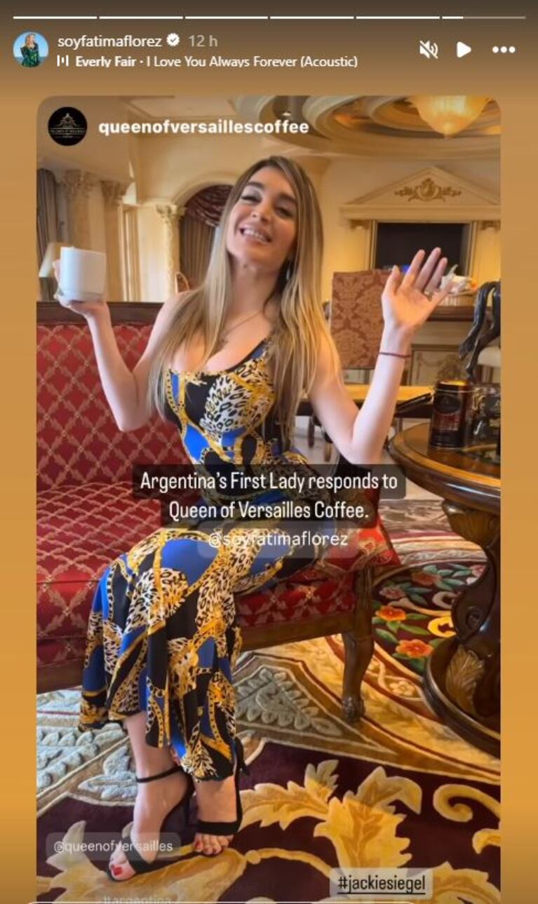 El llamativo posteo de Fátima Florez sobre su show en Las Vegas (Foto: Instagram / soyfatimaflorez)