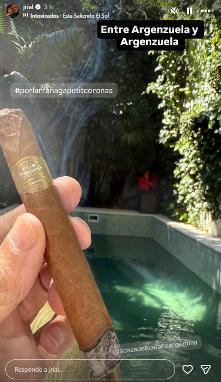 El llamativo posteo de Jorge Rial tras el ingreso de Morena a la cárcel de Magdalena. Foto: Captura de Instagram Stories (@jrial)