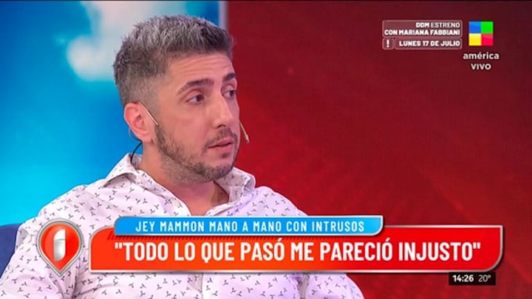 El llanto de Jey Mammon al hablar de la Peña de Morfi: "Ese programa me lo puse al hombro"