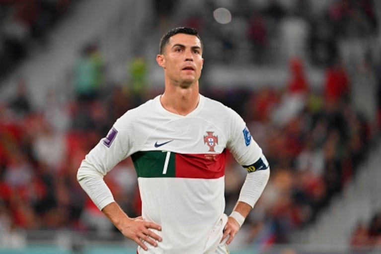 El llanto desconsolado de Cristiano Ronaldo por la eliminación de Portugal del Mundial 