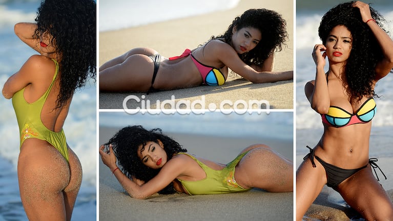 El lomazo de Kate Rodríguez, la panameña que deslumbró en Mar del Plata. (Fotos: Musepic - Ciudad.com)