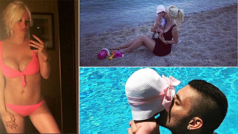 El lomazo de Wanda Nara en Monte Carlo, a cuatro meses de dar a luz. (Foto: Instagram.com/wanditanara/)