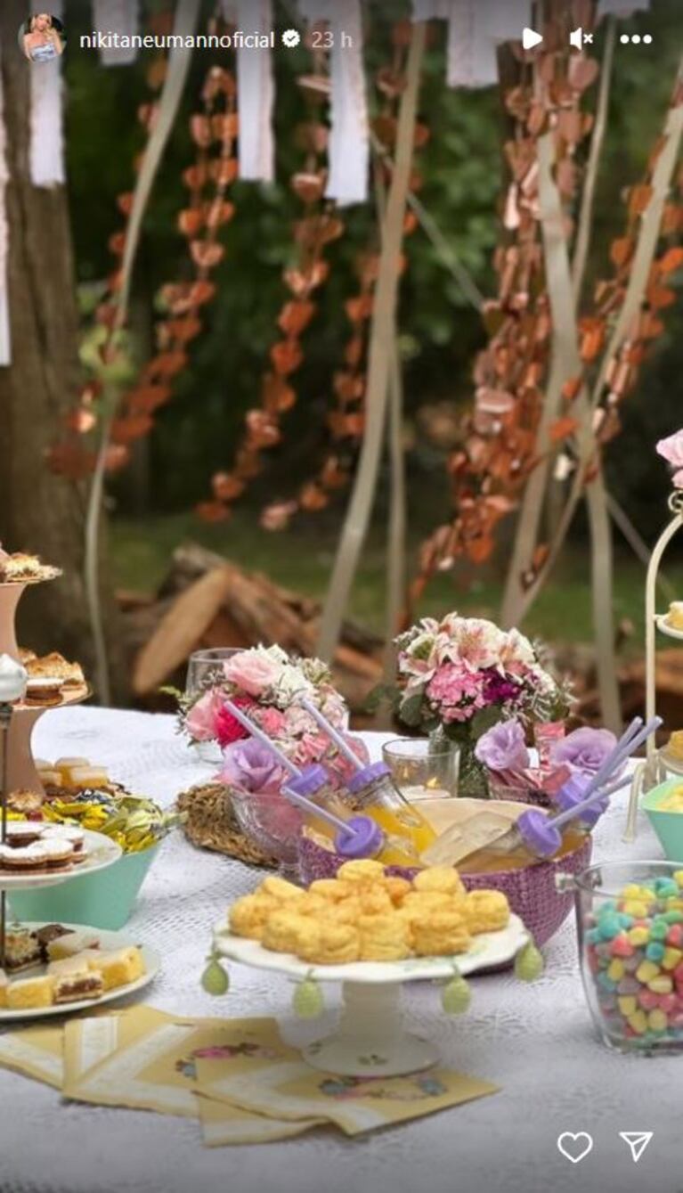 El look campestre súper chic de Nicole Neumann para la fiesta de 15 de su hija Indiana Cubero: las fotos