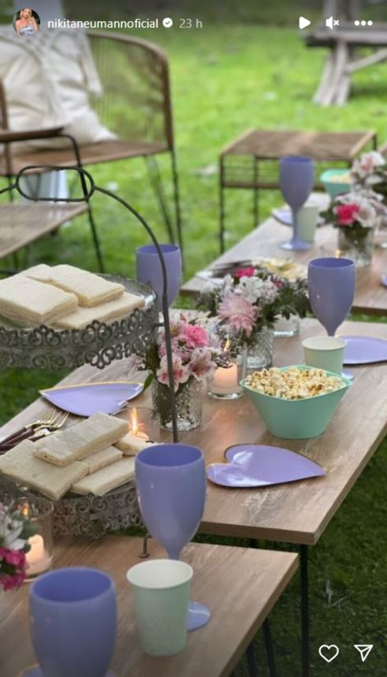 El look campestre súper chic de Nicole Neumann para la fiesta de 15 de su hija Indiana Cubero: las fotos