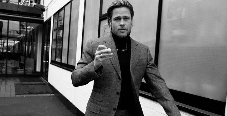  El look de Brad Pitt: está obsesionado con los sombreros de ala