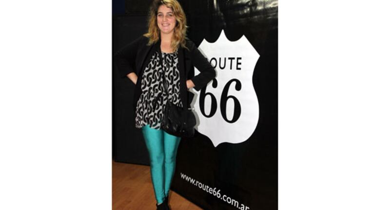 El look de Juanita Repetto en el recital de Slash (Foto: Kino Bovio)