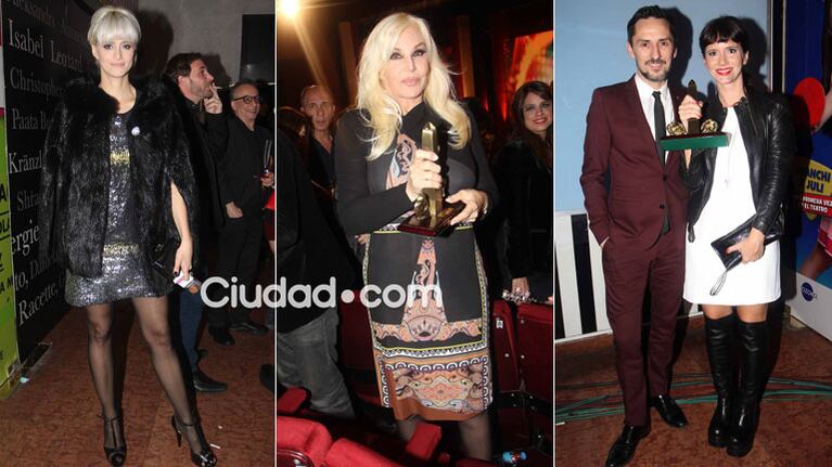 El look de los famosos en los premios ACE (Foto: Movilpress)