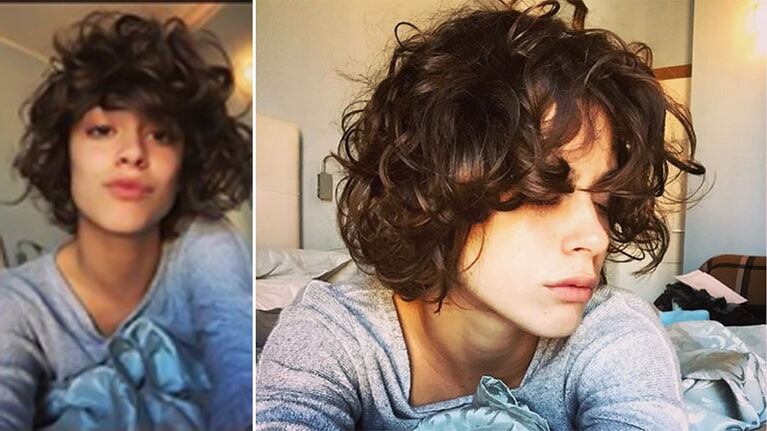 El look matinal de Tini Stoessel. Foto: Instagram.