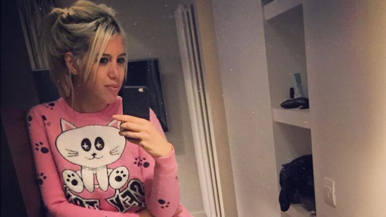 El look sexy sweet de Wanda Nara: ¿te gusta? (Foto: Instagram)