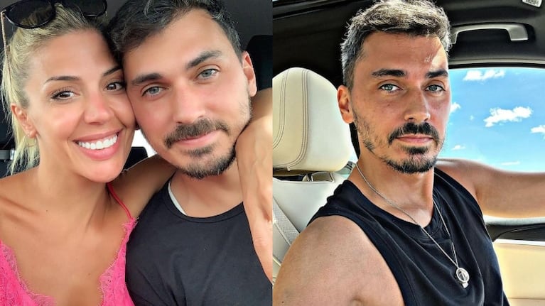 El marido de Virginia Gallardo sufrió un grave accidente automovilístico (Fotos: Instagram)