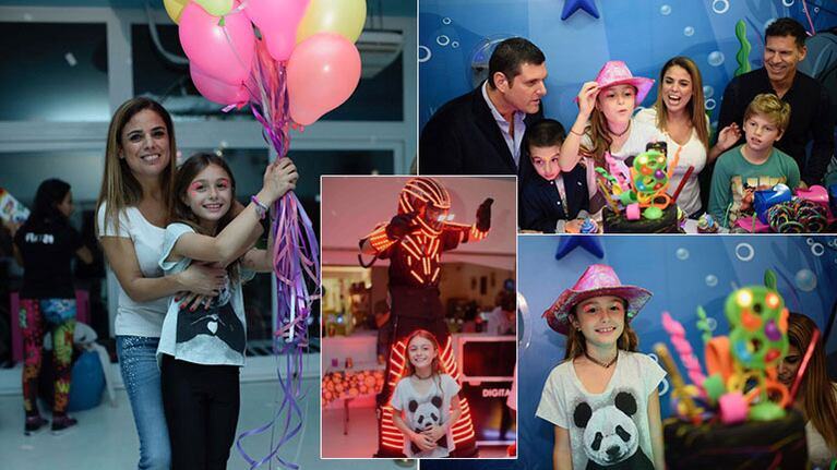 El mega cumpleaños de Mía, la hija de Marina Calabró 