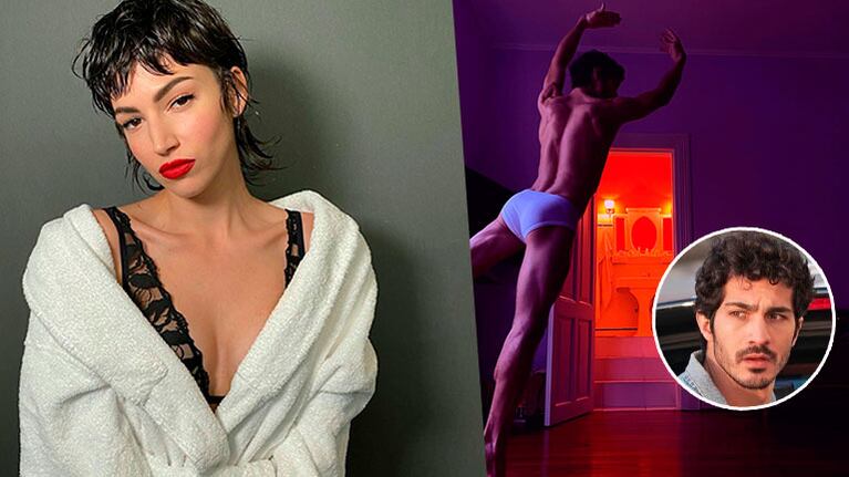 El mega piropo de Úrsula Corberó al Chino Darín ¡con una foto íntima!: Mi Adonis bailarín