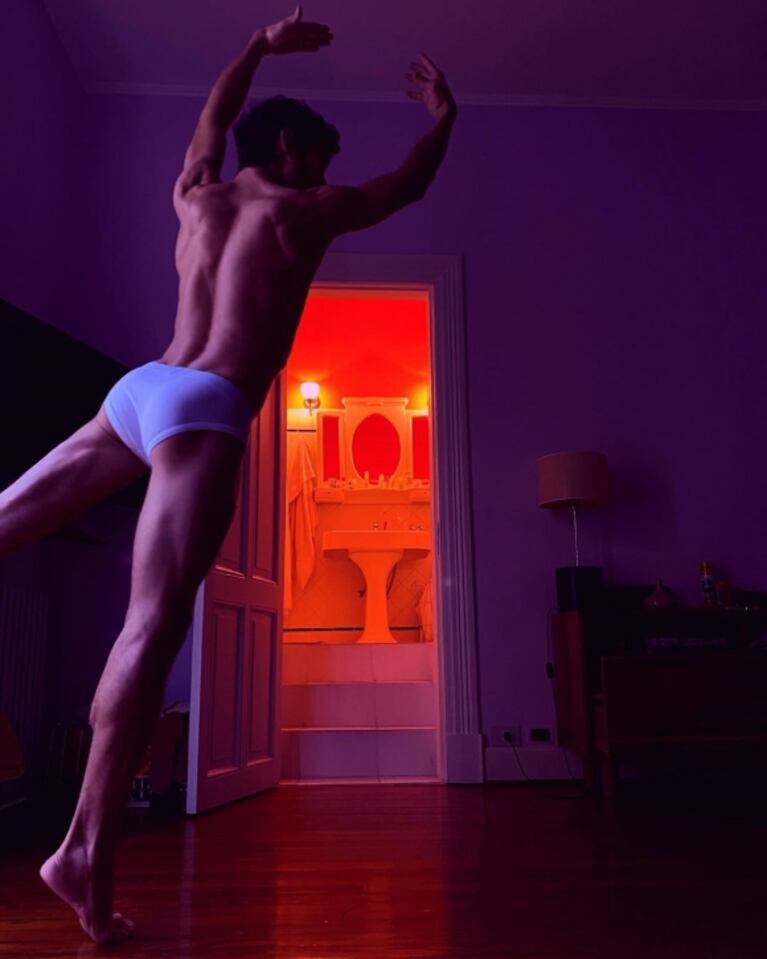 El mega piropo de Úrsula Corberó al Chino Darín ¡con una foto íntima!: "Mi Adonis bailarín"