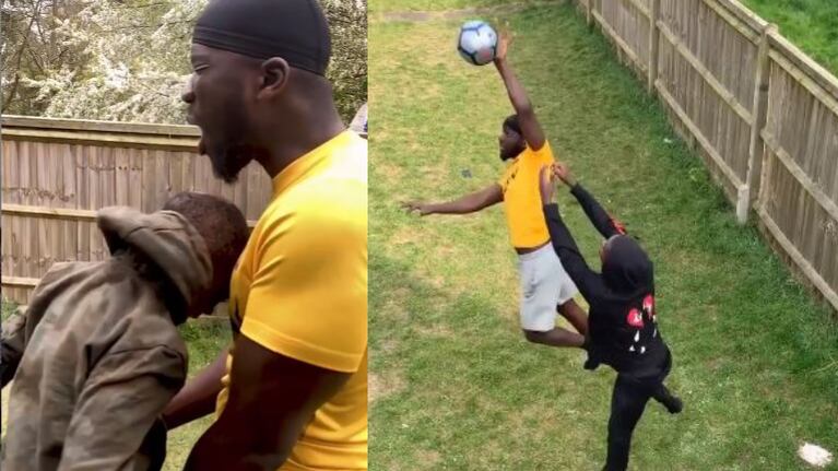 El mejor video: actuaron los momentos más recordados de los mundiales de fútbol.