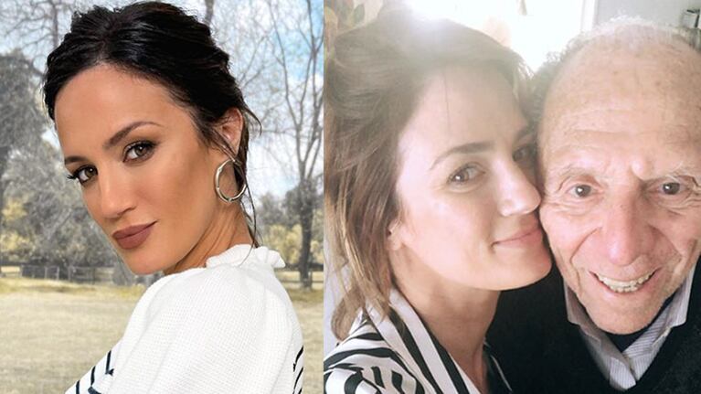 El mensaje de aliento de Paula Chaves a su abuelo antes de ser operado tras haber sufrido un ACV.