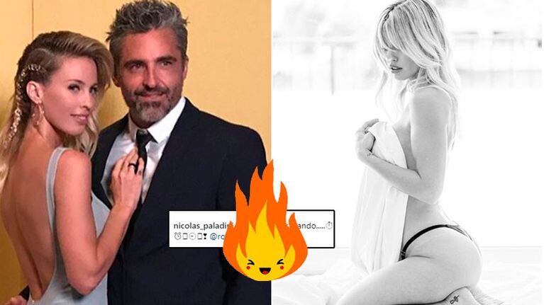 El mensaje de amor ¡con foto hot! de Nicolás Paladini a Rocío Guirao Díaz: Te estaría extrañando