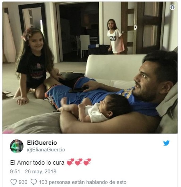 El mensaje de apoyo de Eliana Guercio a Sergio Romero, tras la lesión que lo dejó afuera del Mundial de Rusia