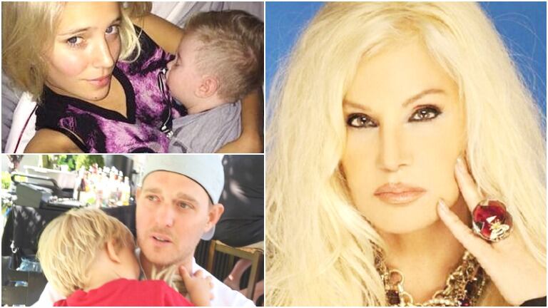 El mensaje de apoyo de Susana Giménez a Luisana Lopilato y Michael Bublé en Twitter (Fotos: Web)