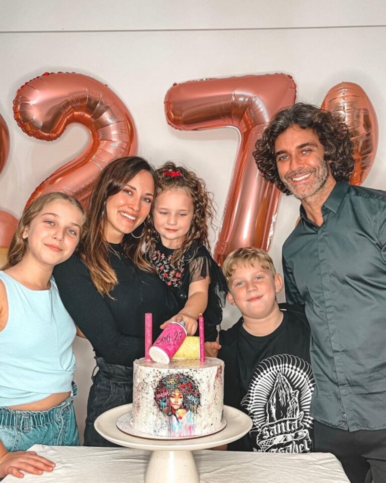 El mensaje de Camila Cavallo sobre su festejo de cumpleaños junto a Mariano Martínez que despertó rumores de reconciliación: "Gracias por acompañarme"