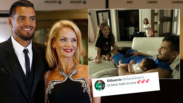 El mensaje de Eliana Guercio para Sergio Romero, tras la lesión que lo dejó afuera del Mundial de Rusia