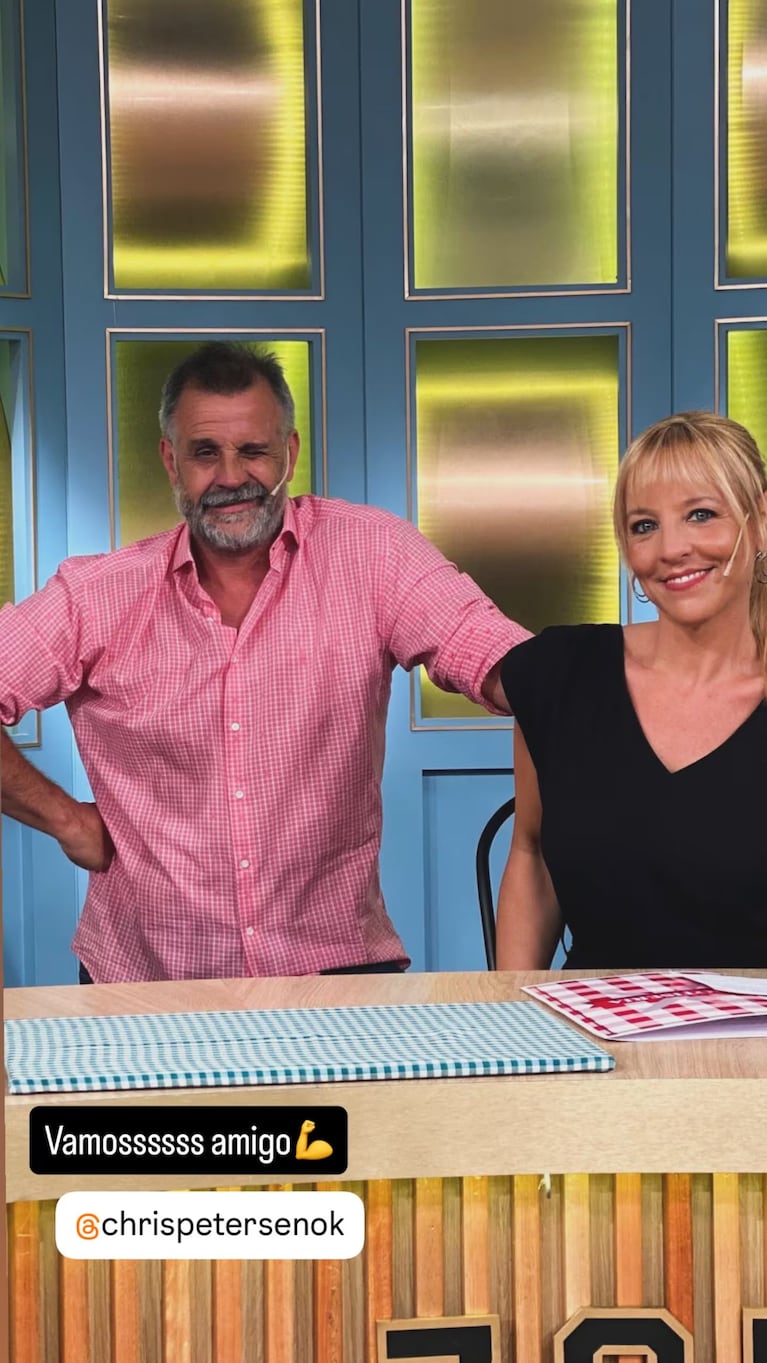 El mensaje de Jimena Monteverde a Christian Petersen en su Instagram