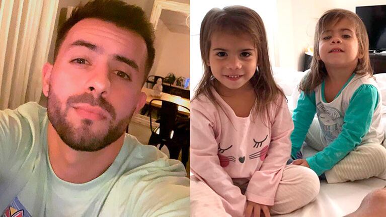 El mensaje de Matías Defederico por el cumple de sus hijas en medio de la polémica con Cinthia: Las amo