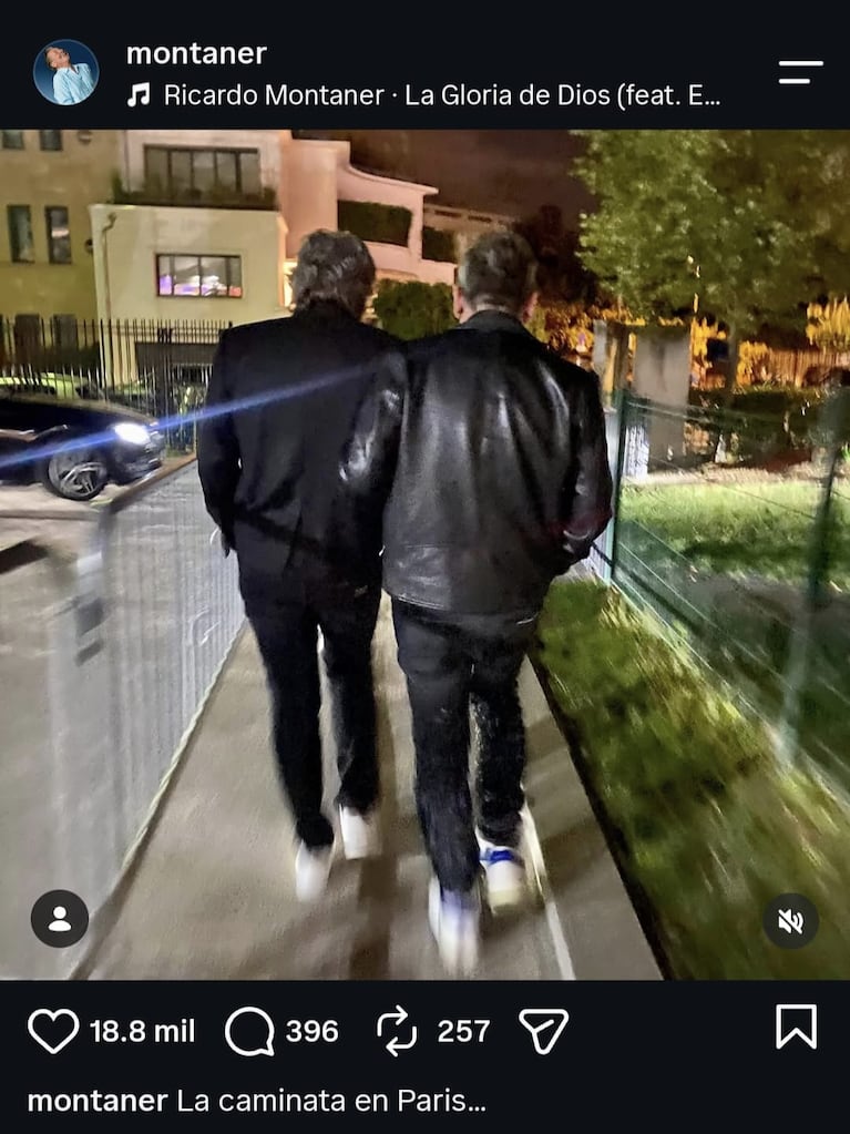 El mensaje de Ricardo Montaner a la familia Messi tras la muerte de Jorge Messi (Foto: Instagram/@montaner).