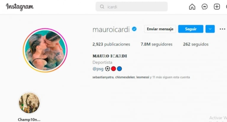 El mensaje que China Suárez le habría mandado a Mauro Icardi sobre su separación de Wanda Nara tras su affaire