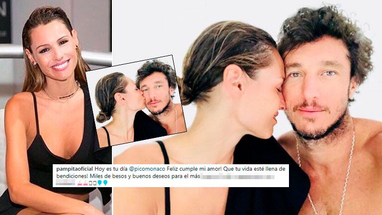 El mensaje súper especial de Pampita a Pico Mónaco por su cumple