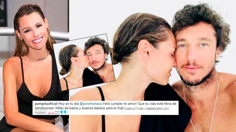 El mensaje súper especial de Pampita a Pico Mónaco por su cumple