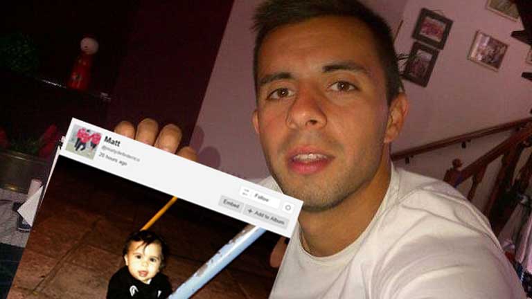 El mensaje ¡ultra tierno! de Defederico a su hijita Francesca