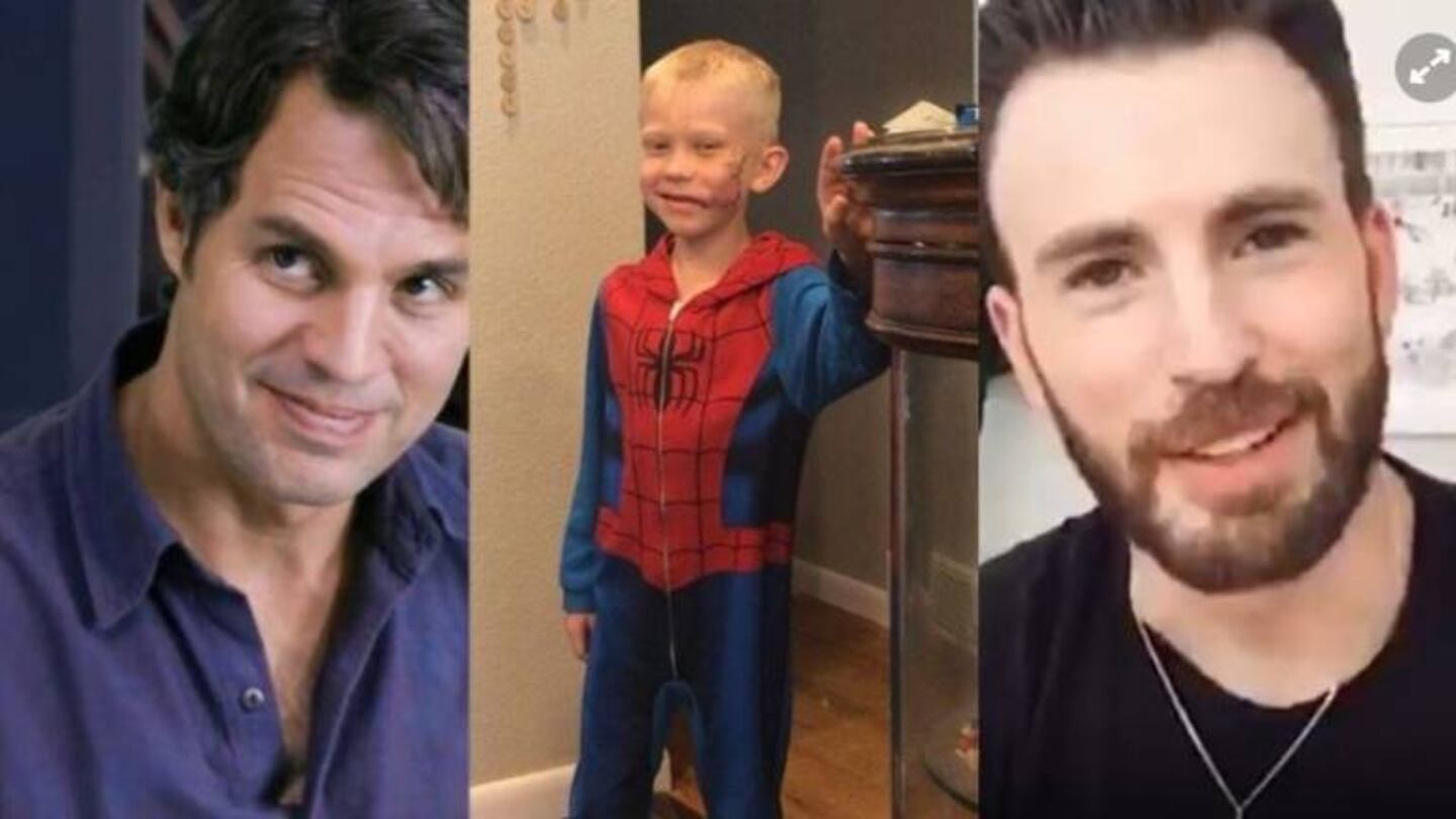 El mensajes de los Avengers para un niño que salvó a su hermana: Eres un héroe