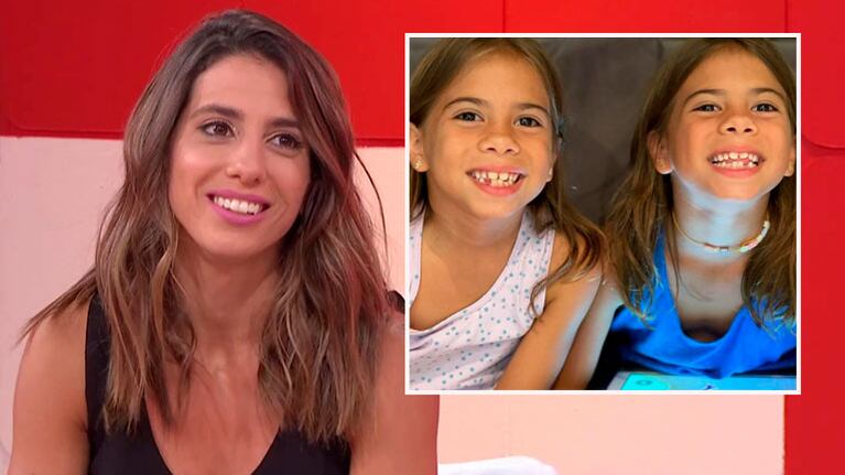 El método de Cinthia Fernández para diferenciar a sus gemelas