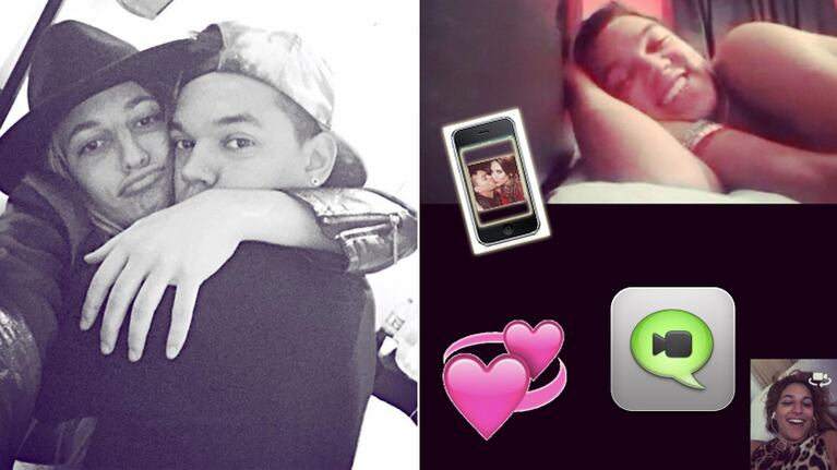 El método de Marian y Brian para extrañarse menos (Fotos: Instagram y web)