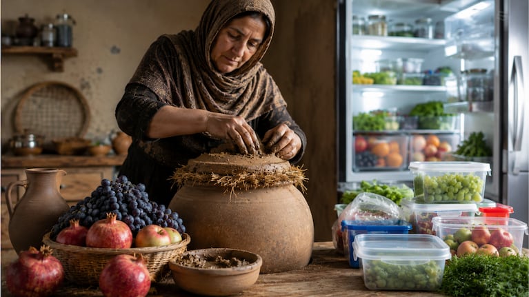 El método que mantiene las frutas frescas por un año sin químicos: los ingredientes son sorprendentes. Foto: IA