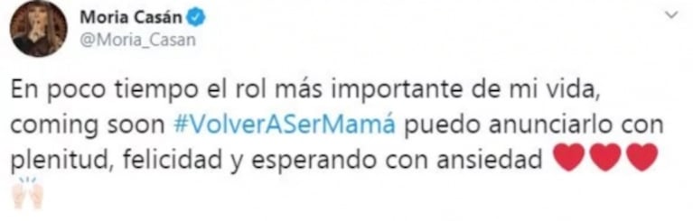 El misterioso anuncio de Moria Casán sobre la maternidad, a los 73 años: “En poco tiempo, volver a ser mamá"
