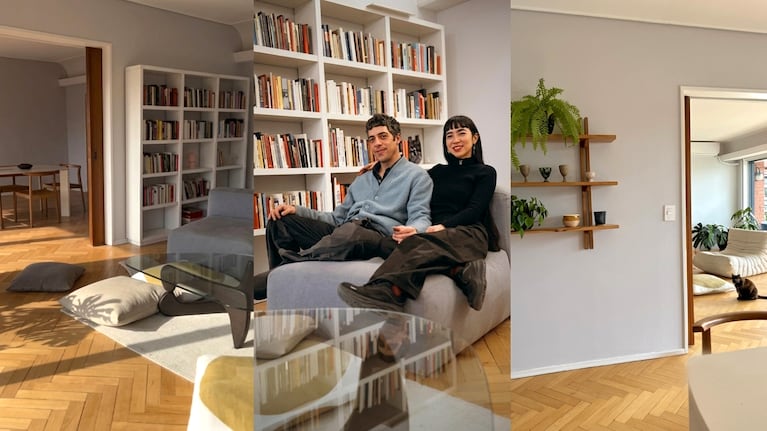 El moderno departamento en Recoleta donde Esteban Lamothe y Débora Nishimoto arrancaron su convivencia