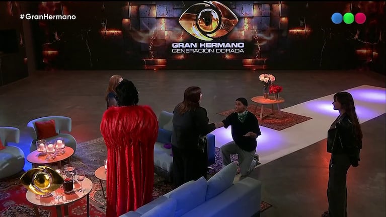 El momento en que Mathias Centurión 'Chocolatito', le pidió matrimonio a Yipio en Gran Hermano (Foto: captura de Telefé).