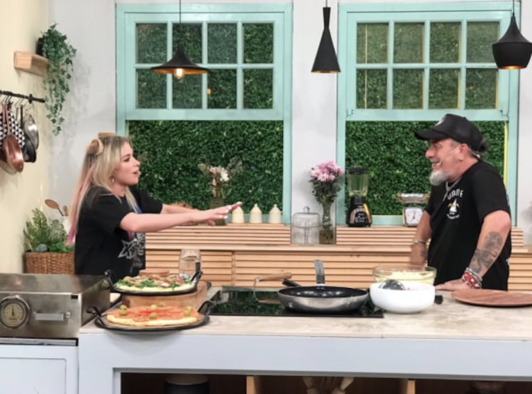 El Mono de Kapanga volvió a cocinar con Sofía Pachano en TV tras su paso por MasterChef Celebrity