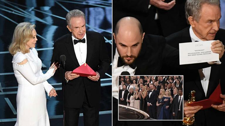 El motivo del papelón de la entrega de los Oscars y cuánto tardaron en darse cuenta. Fotos: Web.